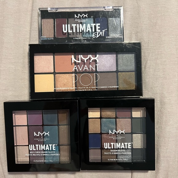NYX Ultimate and Avant Pop Eyeshadow Palette Collection - Picture 1 of 5
